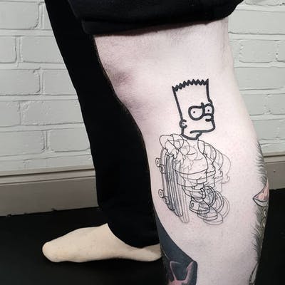 Tatuajes de Los Simpsons