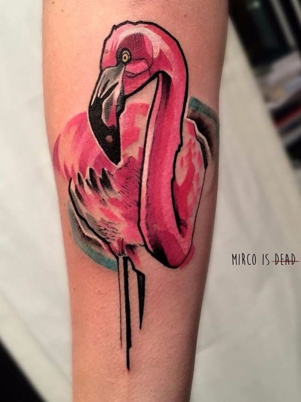 Tatuajes de Flamingos 