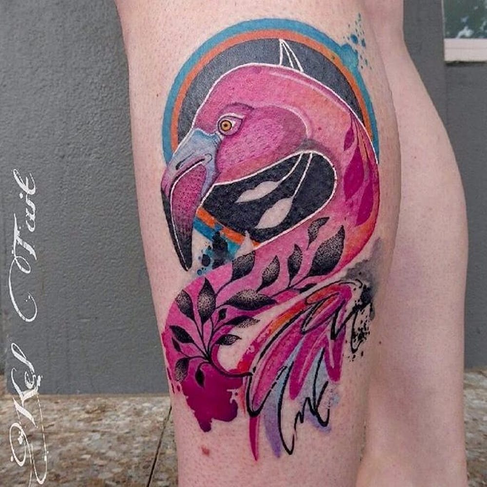Tatuajes de Flamingos 