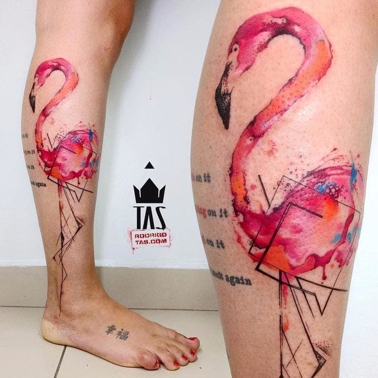Tatuajes de Flamingos 