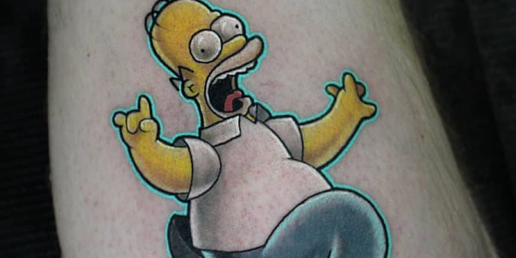 Tatuajes de Los Simpsons