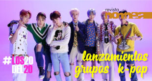 Lanzamientos de agrupaciones K-Pop