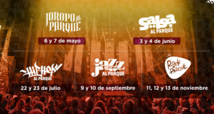 fechas de los festivales al parque