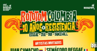 Rototom Colombia 2026 celebra resistencia reggae