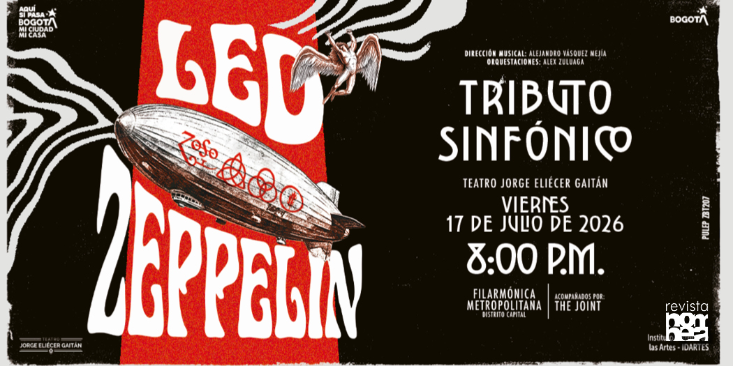 Llega el show Led Zeppelin Sinfónico a Bogotá