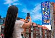 Bogotá es arte interactivo: un mural invita a recorrer Colombia sin salir de Chapinero