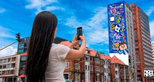 Bogotá es arte interactivo: un mural invita a recorrer Colombia sin salir de Chapinero
