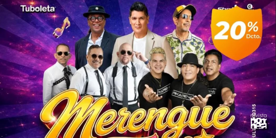 El esperado Merengue Fest en Bogotá reunirá a las grandes leyendas del ritmo dominicano