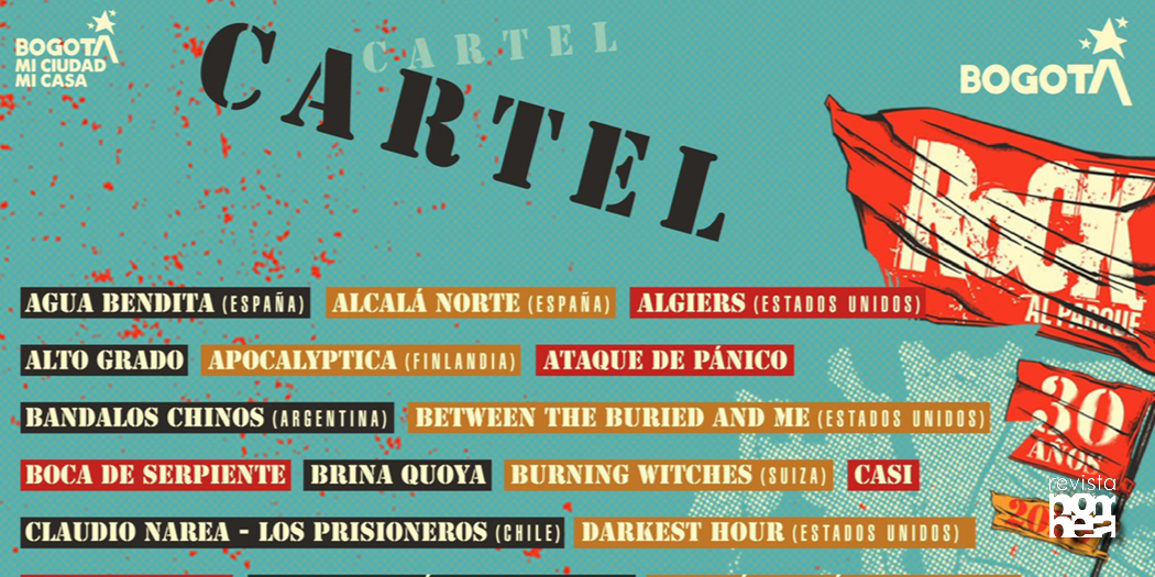 Rock al Parque 30 años anunció su cartel