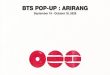 BTS Pop-Up Arirang