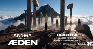 Anyma en Bogotá presentará su espectáculo inmersivo ÆDEN en el Parque Simón Bolívar