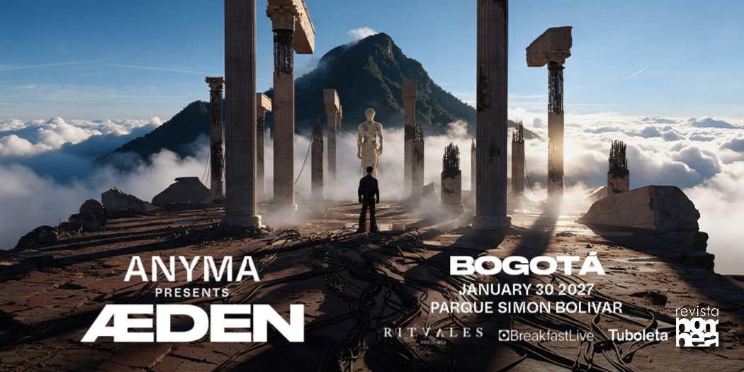 Anyma en Bogotá presentará su espectáculo inmersivo ÆDEN en el Parque Simón Bolívar